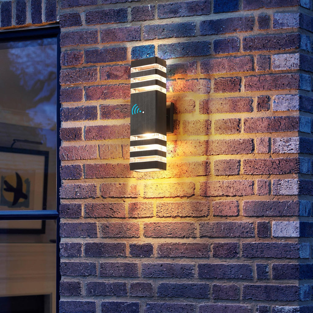 6 Pack Dusk to Dawn Outdoor Light Fixture,14W IP65 3000K 1100LM Warm White,Exterior Lights for House, Up and Down Outdoor Sconce Lights, Aluminum Outdoor Lights for House Porch Garage