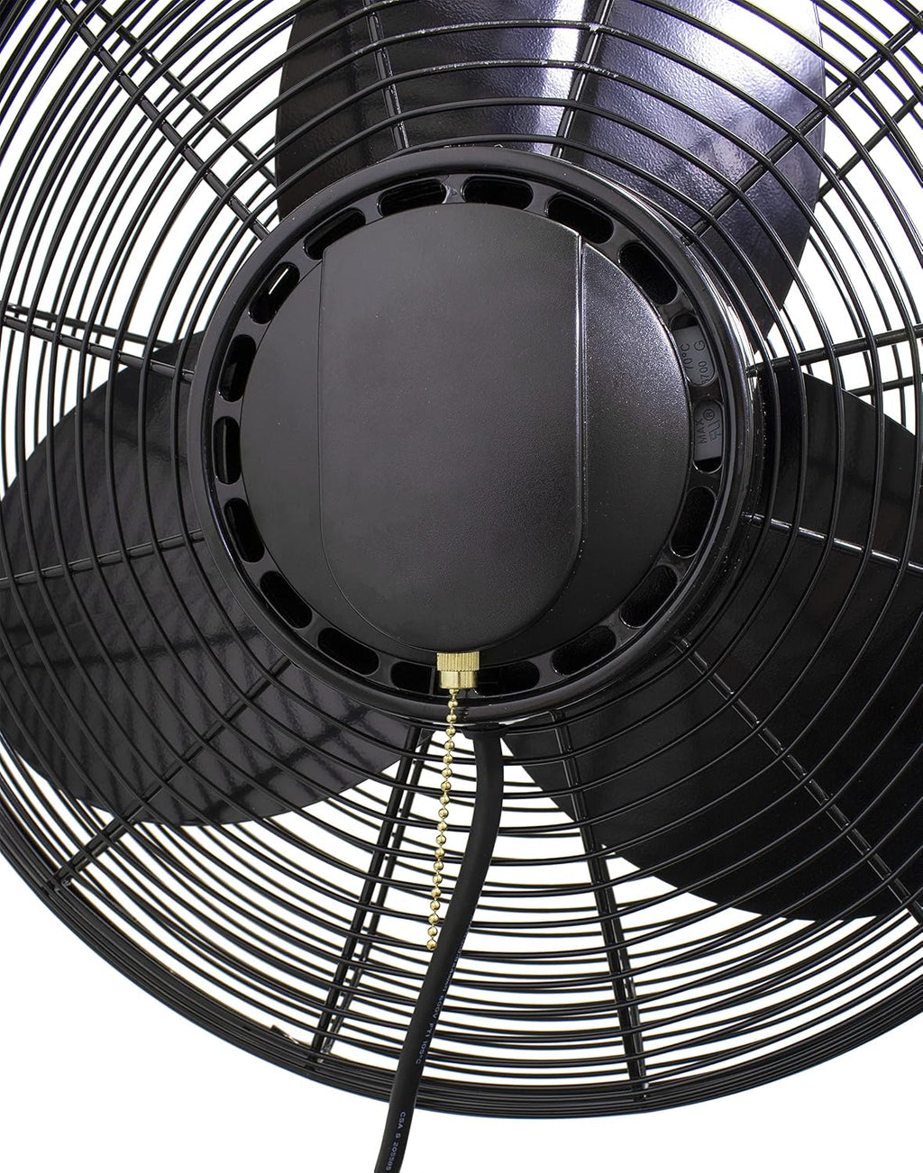 Air King 9320 20-Inch 1/6-Horsepower Industrial Grade Ceiling Mount Fan with 3,670-CFM, Black Finish