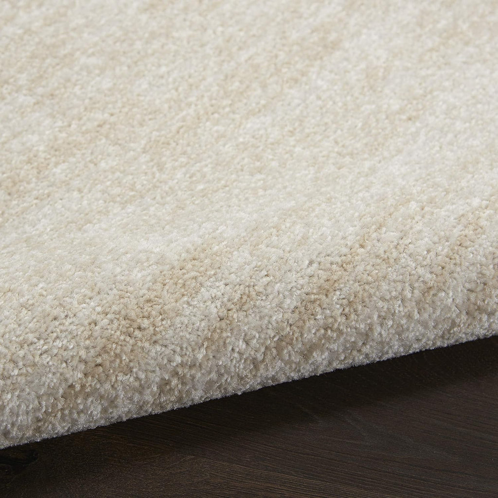 Nourison Home Nourison Essentials Ivory Beige 9' x 12' Area Rug - Easy Clean, Non Shedding, Bed Room, Living Room, Dining Room, Kitchen (9' x 12')