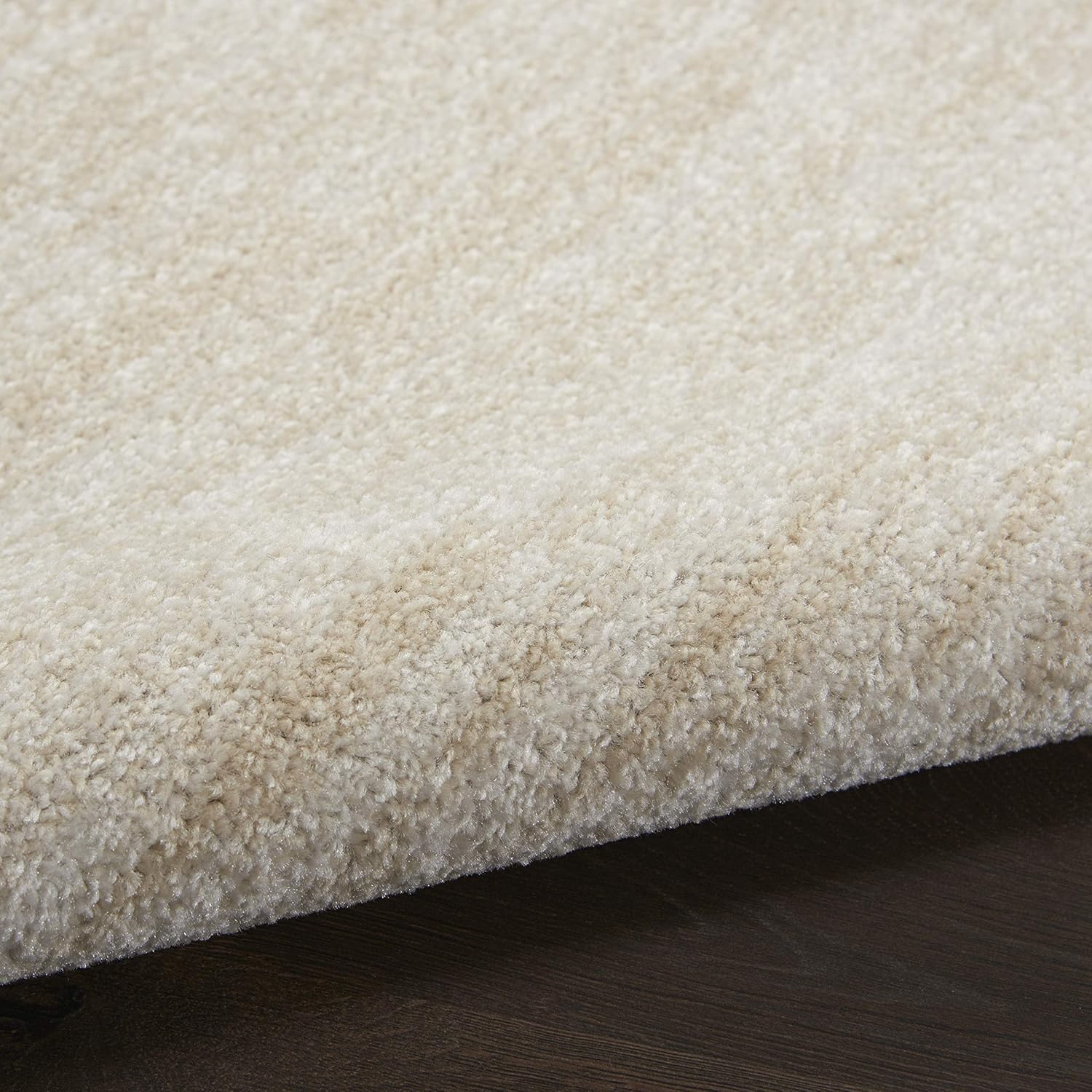 Nourison Home Nourison Essentials Ivory Beige 9' x 12' Area Rug - Easy Clean, Non Shedding, Bed Room, Living Room, Dining Room, Kitchen (9' x 12')