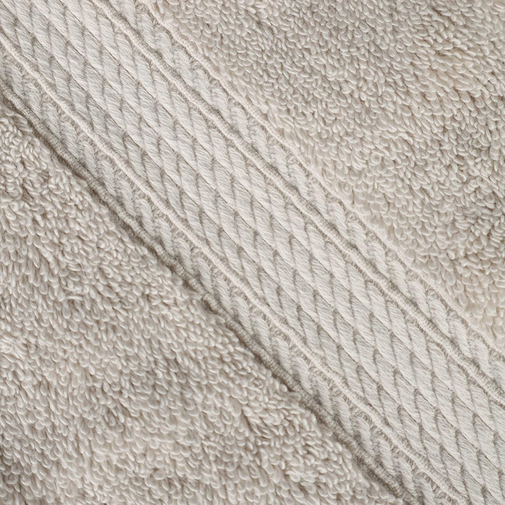SUPERIOR Egyptian Cotton Pile Heavyweight Bath Sheet, 2 Piece Set, Stone | Highly Absorbent, Ultra Soft Luxury 800 GSM Towel Set for Bathroom, Shower, Hotel Essentials Oversize Plush Madeline Towels