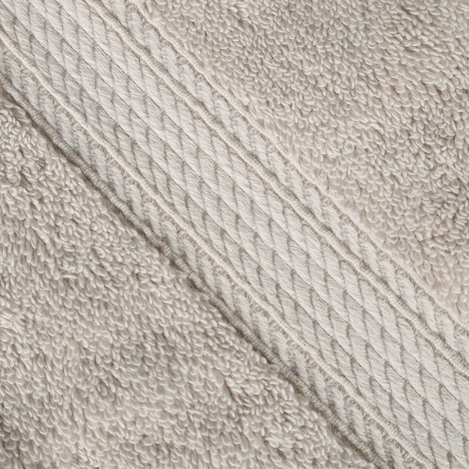 SUPERIOR Egyptian Cotton Pile Heavyweight Bath Sheet, 2 Piece Set, Stone | Highly Absorbent, Ultra Soft Luxury 800 GSM Towel Set for Bathroom, Shower, Hotel Essentials Oversize Plush Madeline Towels