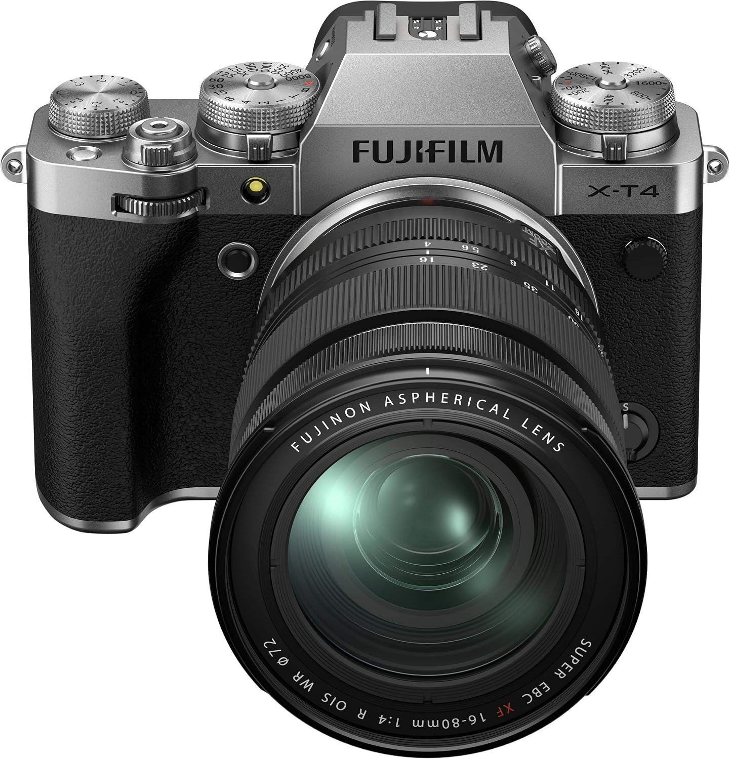 Fujfilm X-T4 Mirrorless Digital Camera XF16-80mm Lens Kit - Silver