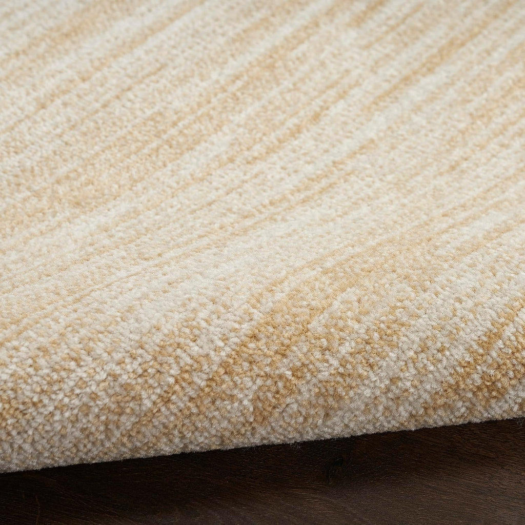 Nourison Home Nourison Essentials Ivory Gold 2' x 4' Area Rug - Easy Clean, Non Shedding, Bed Room, Living Room, Dining Room, Kitchen (2' x 4')