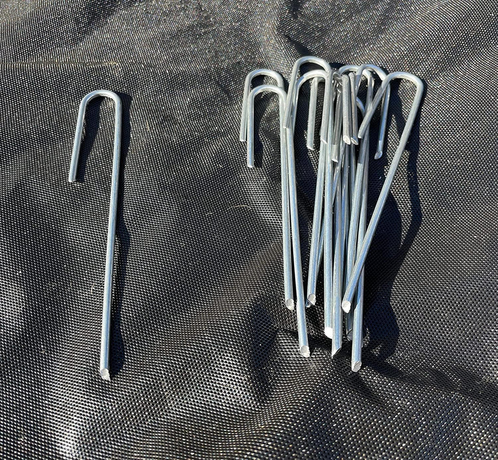 Sandbaggy 1500-Pack DRIP TUBING Stakes Landscape Staples | 5 inch Length - 11 Gauge Heavy Duty | Drip Anchors | Landscape Pins | Garden Lawn Nails | Designed to Hold Drip Tubing Up to 1/2' Diameter