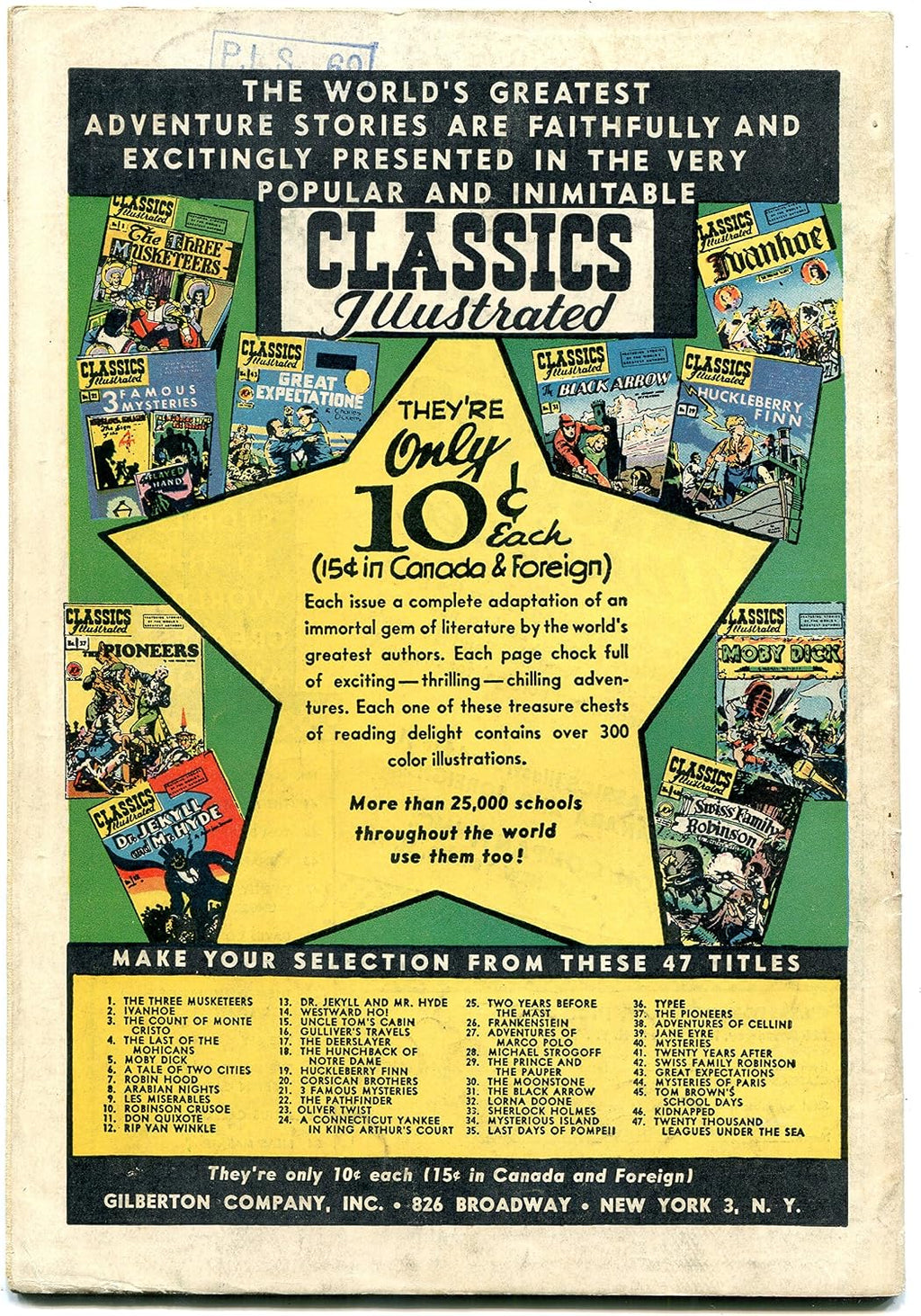 Classics Illustrated #48 HRN 47- David Copperfield EGYPTIAN COLLECTION