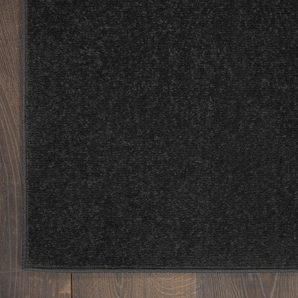 Nourison Essentials 12' x 15' Black Fabric Outdoor Area Rug (12' x 15')