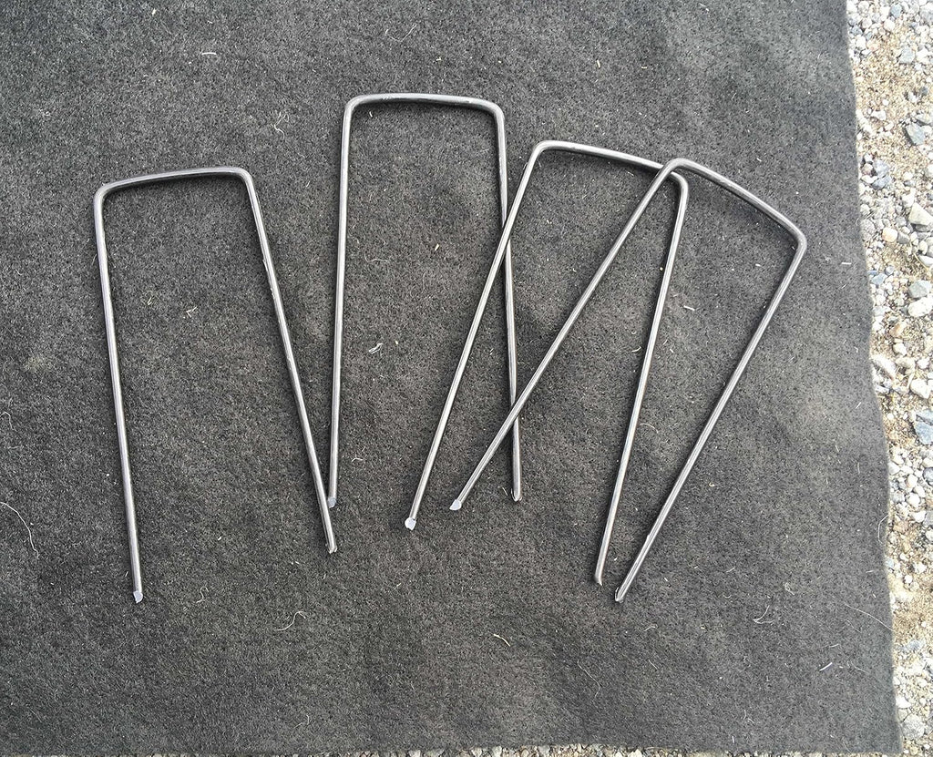 Sandbaggy 2 Inch Extra Wide Landscape Pins (9 Gauge) - Garden Staples Heavy Duty - Ground Cover Anchors - Lawn Nails - Garden Stakes (5000 Pieces)