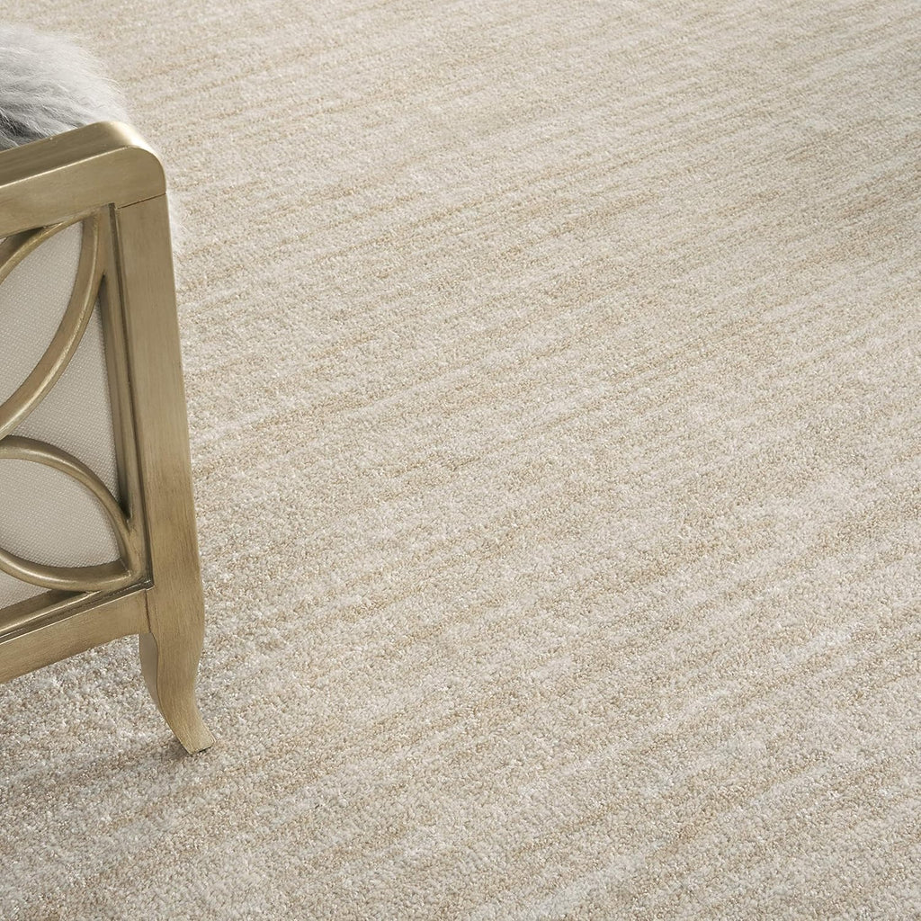 Nourison Home Nourison Essentials Ivory Beige 9' x 12' Area Rug - Easy Clean, Non Shedding, Bed Room, Living Room, Dining Room, Kitchen (9' x 12')