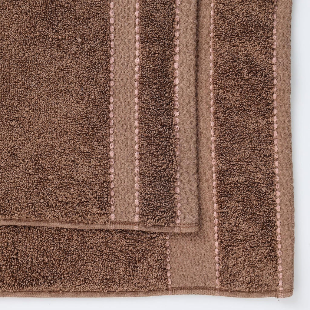 Superior Egypt Produced Giza Cotton Bath Sheet Set, Luxury Oversized, Absorbent Large Body Towels, Soft Quick Drying, Shower, Spa, Hotel, Pool, Home Essentials, Set of 2, Niles Collection, Chocolate