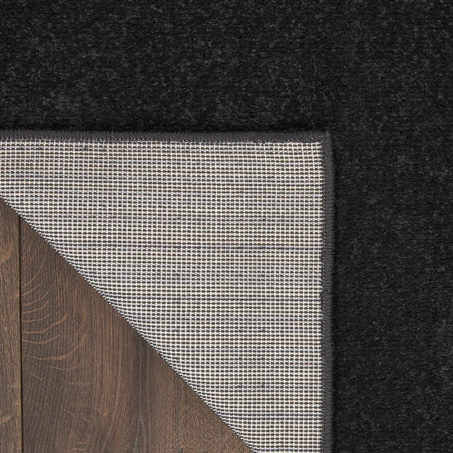 Nourison Essentials 12' x 15' Black Fabric Outdoor Area Rug (12' x 15')