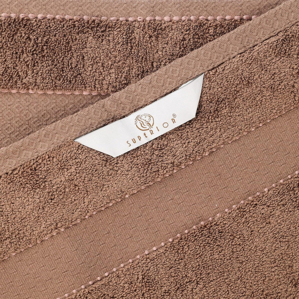 Superior Egypt Produced Giza Cotton Bath Sheet Set, Luxury Oversized, Absorbent Large Body Towels, Soft Quick Drying, Shower, Spa, Hotel, Pool, Home Essentials, Set of 2, Niles Collection, Chocolate